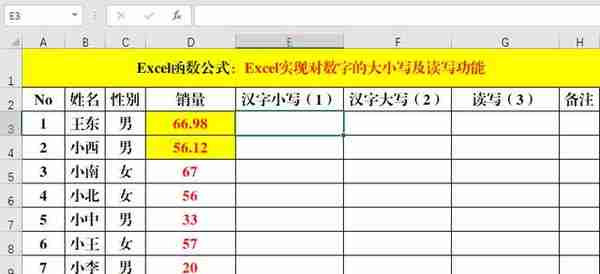 数字和金额大写的3个超级技巧都不掌握，还怎么成为Excel达人？