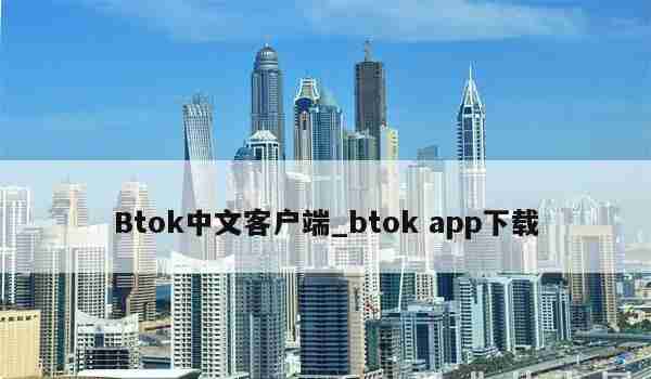 Btok中文客户端_btokapp下载