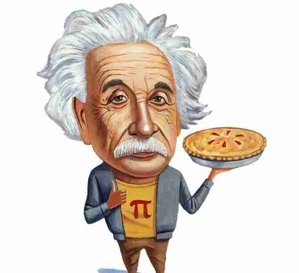 令人惊喜的联系：爱因斯坦和π