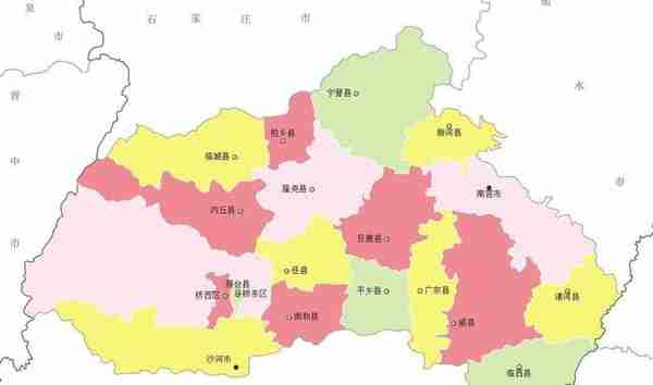 中国行政区划——河北邢台