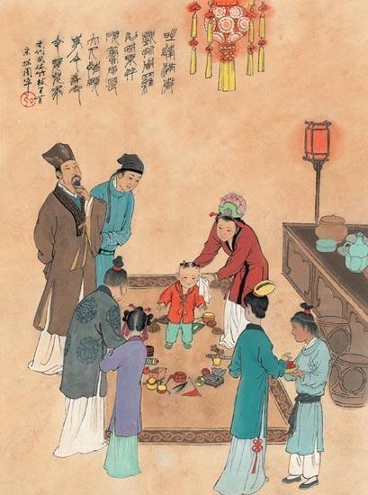 王弘力中国古代风俗百图（四）