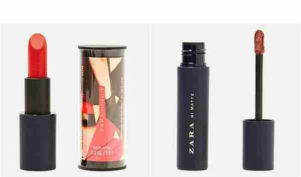 Zara近日首次推出多色唇膏，正式进军彩妆界