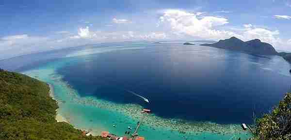 世界著名海底旅游中心—马来西亚仙本那
