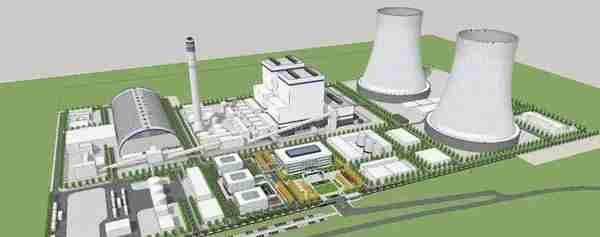中国能建总承包建设国电建投内蒙古长滩电厂开工