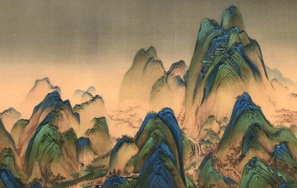 绵阳画家方晓历时8个月，临摹完整《千里江山图》