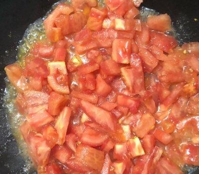 西红柿炖杭白菜