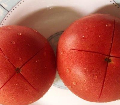 西红柿炖杭白菜