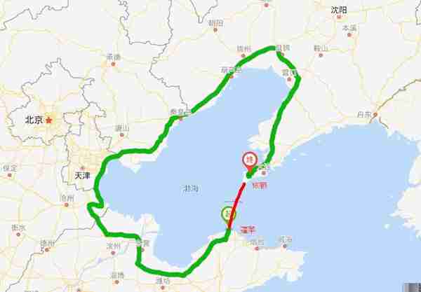 渤海湾跨海通道规划已报批，建成后烟台到大连仅需一小时