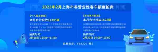 合计投放11395辆！2月份拍牌下周六举行，警示价91500元