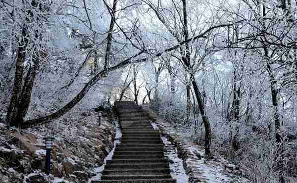 看雪不用去东北？安徽这座神山人少景美，门票便宜，还能泡温泉