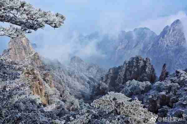 看雪不用去东北？安徽这座神山人少景美，门票便宜，还能泡温泉